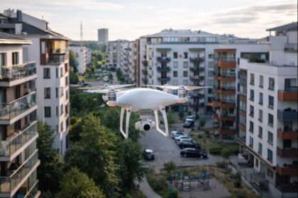Dlaczego drony coraz częściej pojawiają się na osiedlach mieszkaniowych