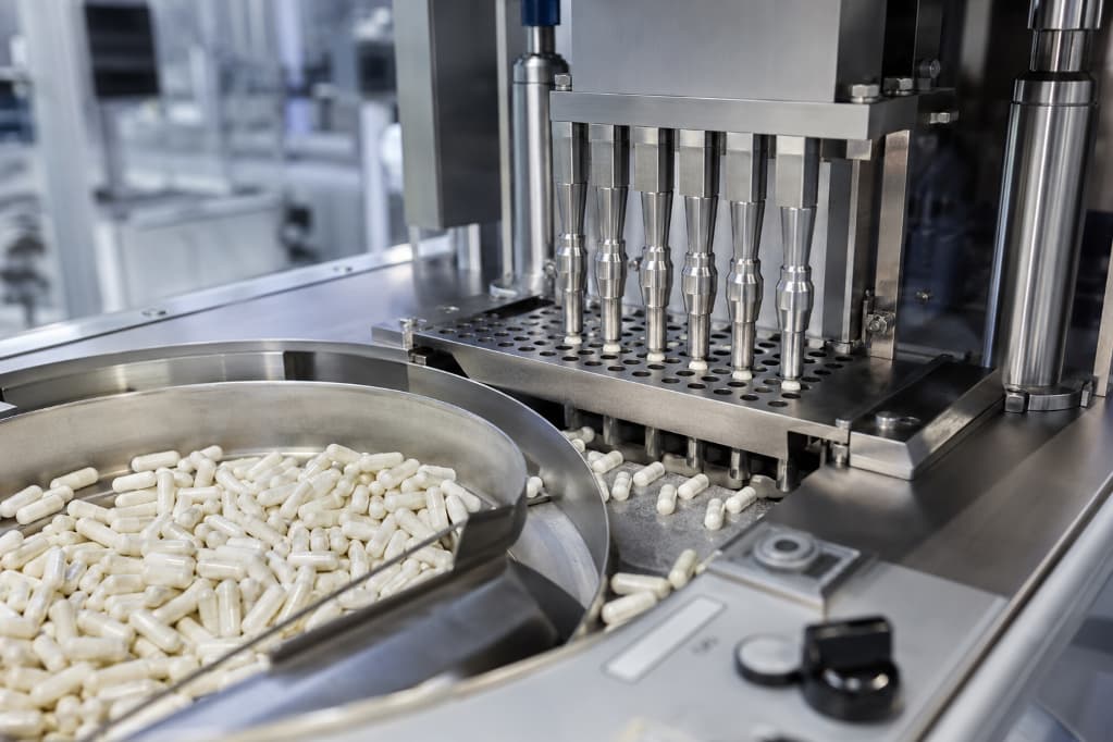 produkcja suplementu w kapsułkach